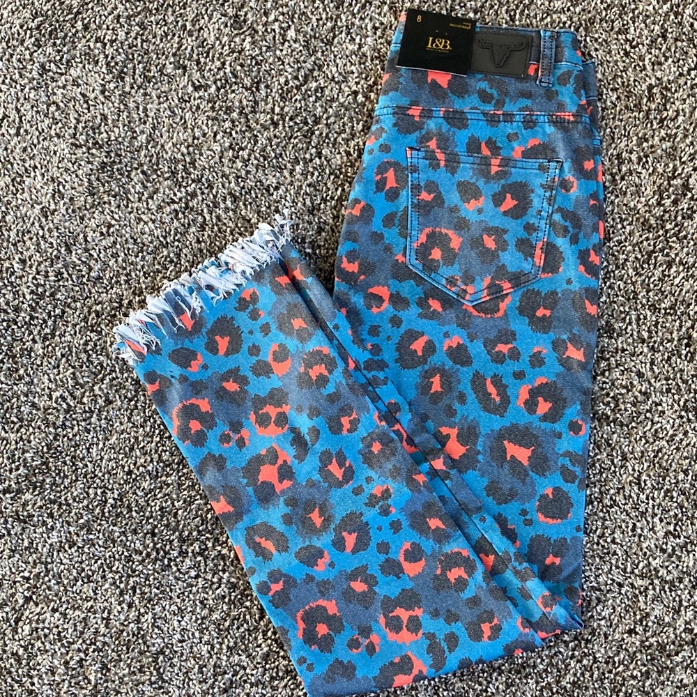 Leopard Print L&B Jeans
